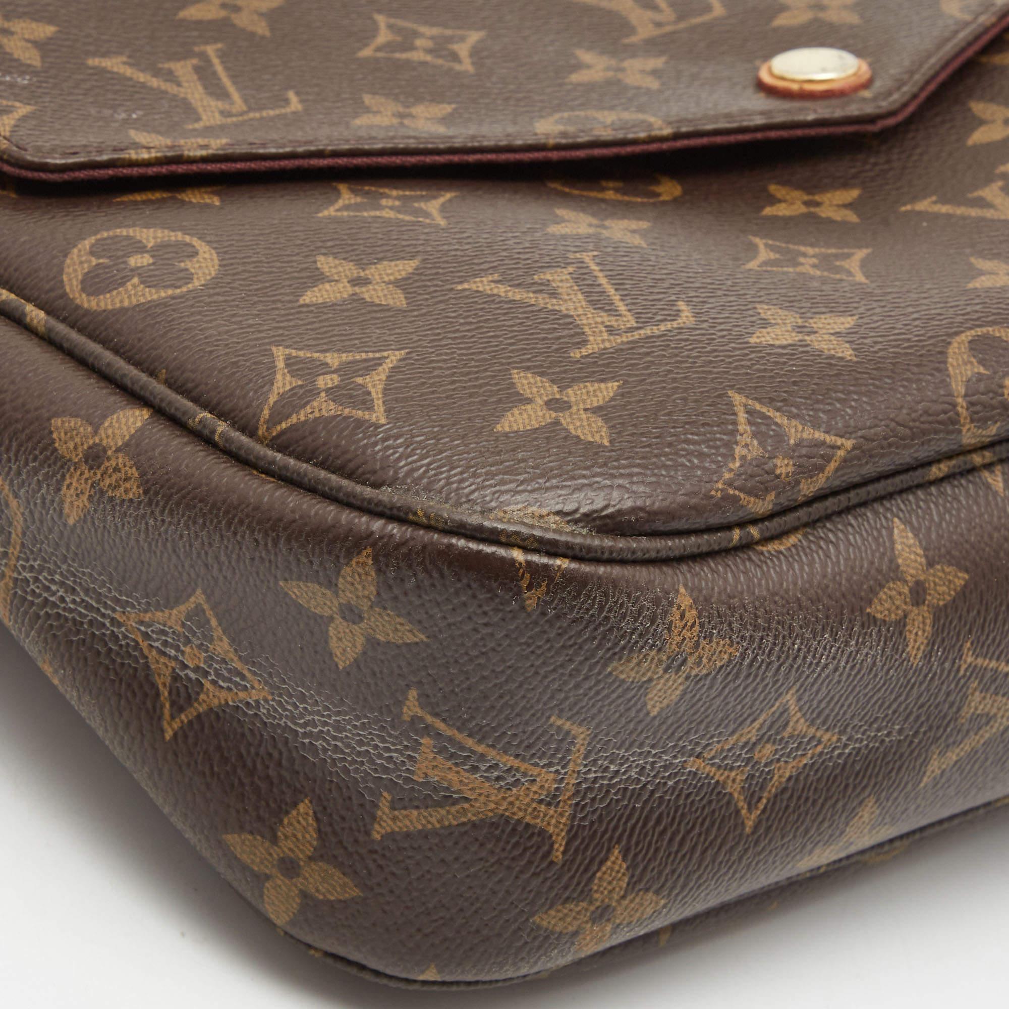 Louis Vuitton Brown Monogram Canvas Mabillon Crossbody Bag 10