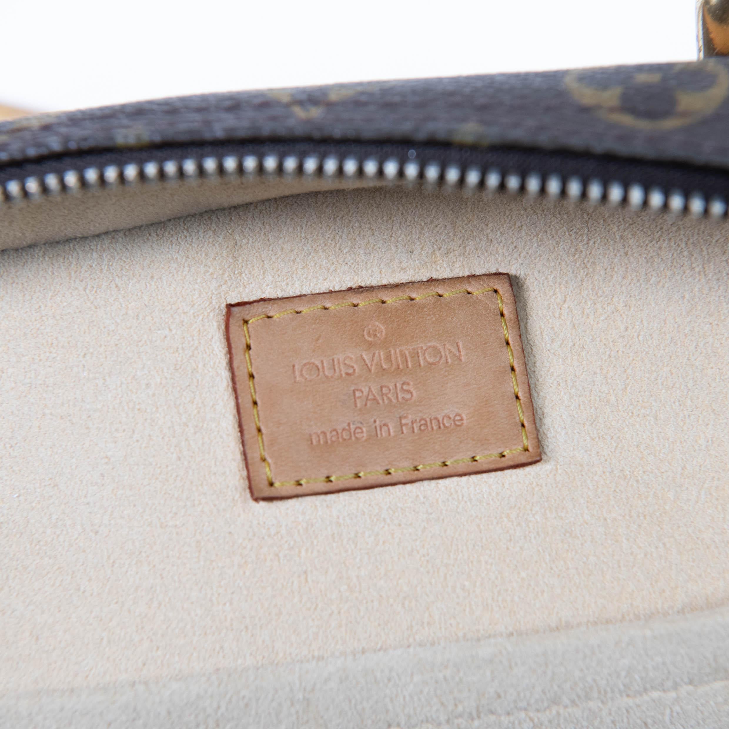 Louis Vuitton Brown Monogram Canvas Manhattan PM Tote Bag 3