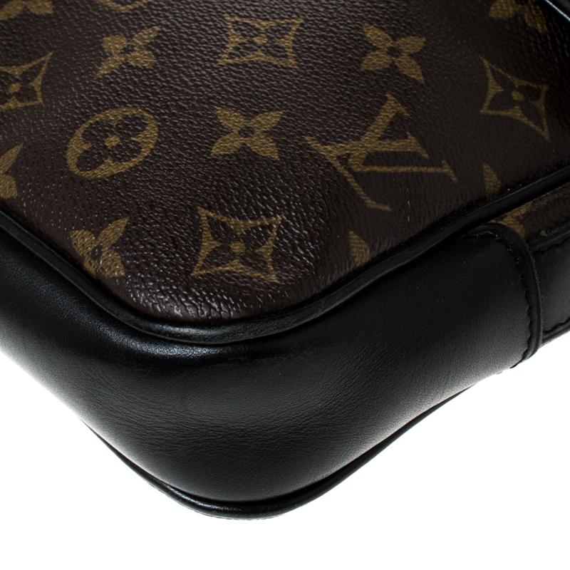 Louis Vuitton Brown Monogram Canvas Messenger Bag 2
