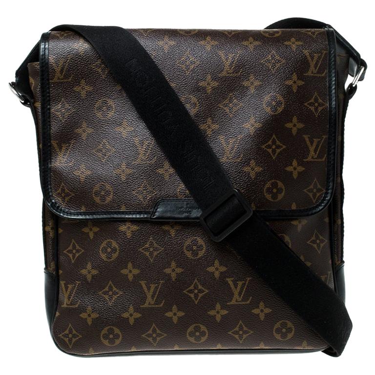 Louis Vuitton Brown Monogram Canvas Messenger Bag at 1stDibs