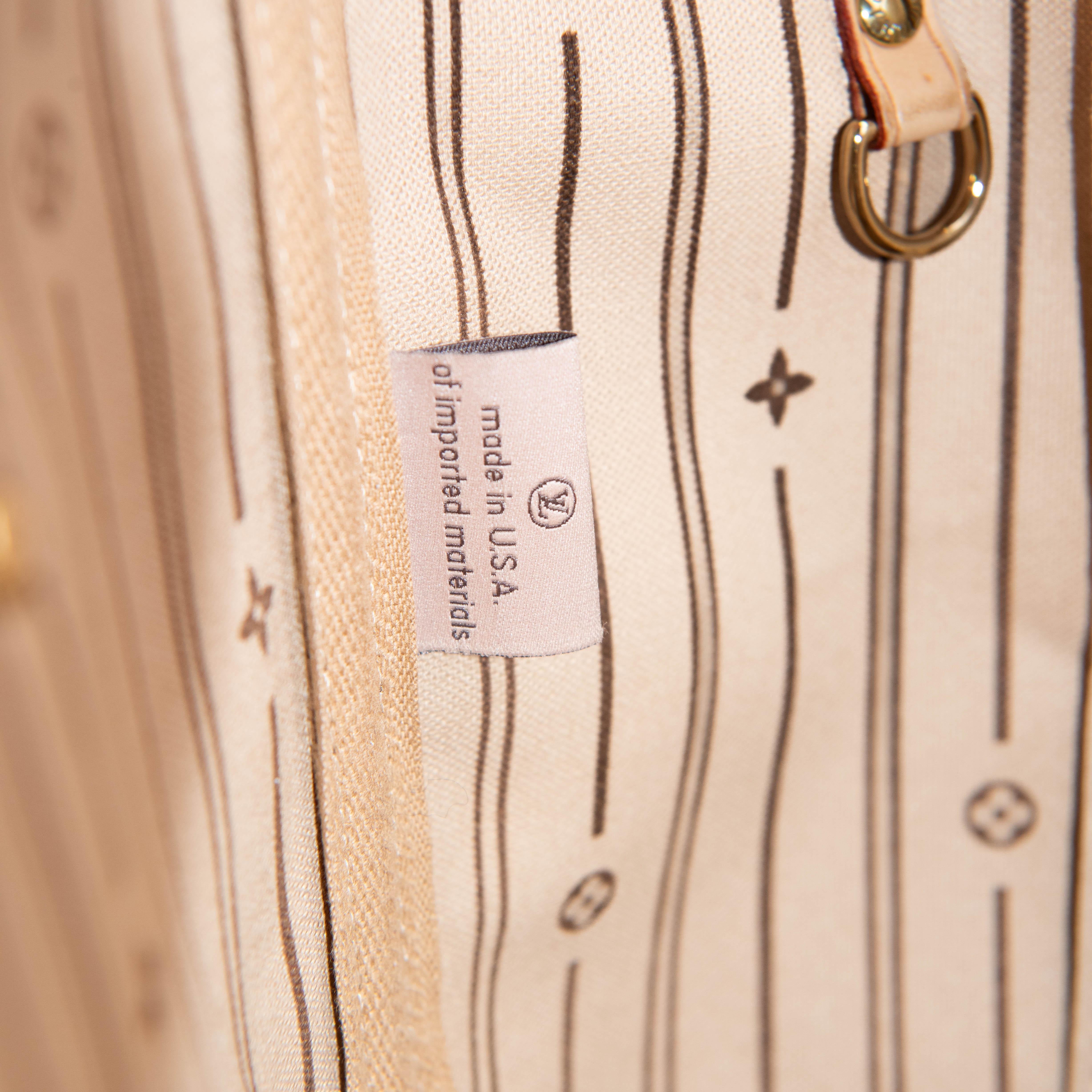 Louis Vuitton Brown Monogram Canvas MM Tote 6