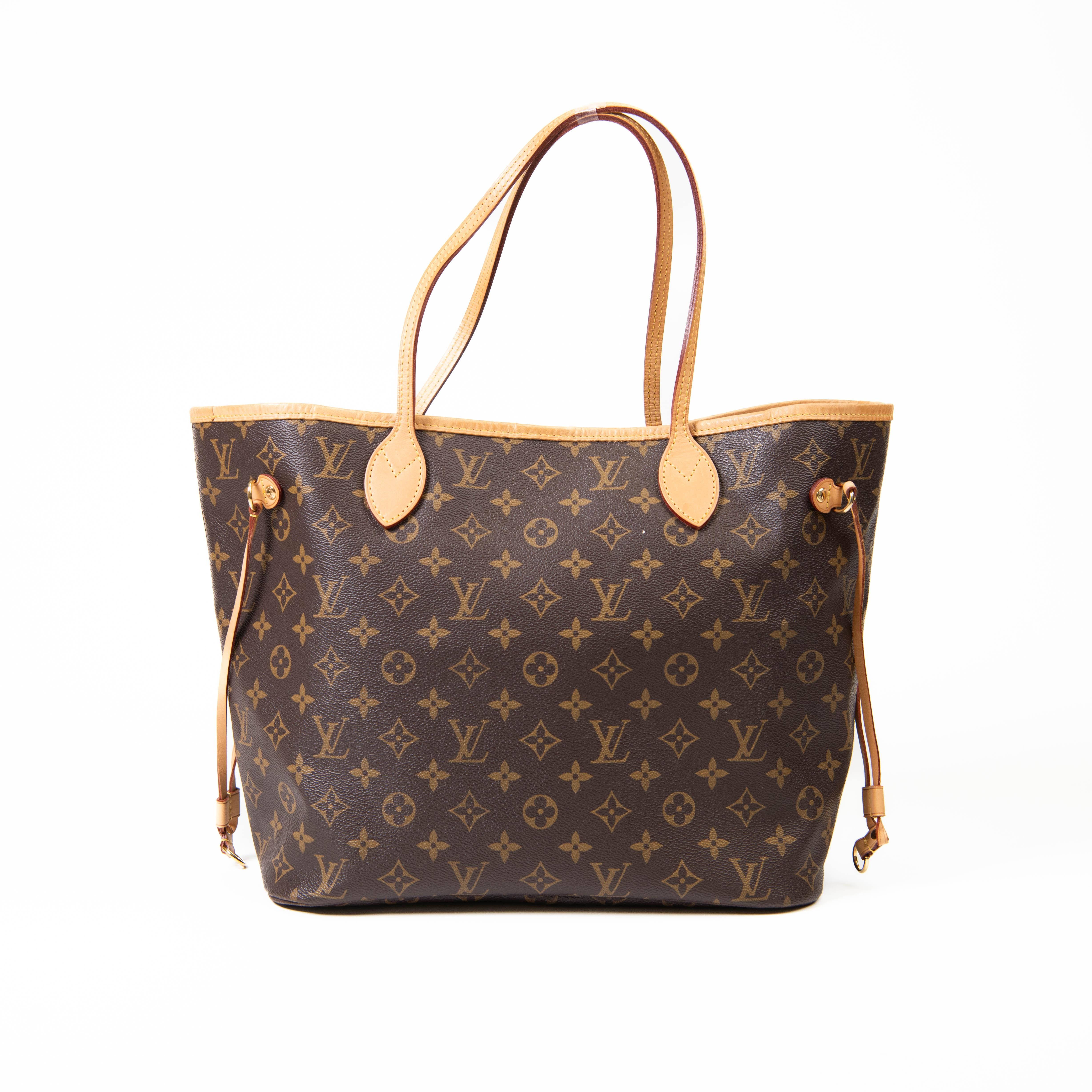 Women's or Men's Louis Vuitton Brown Monogram Canvas MM Tote
