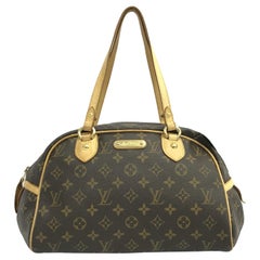 Louis Vuitton Brown Monogram Canvas Montorgueil PM Shoulder Bag