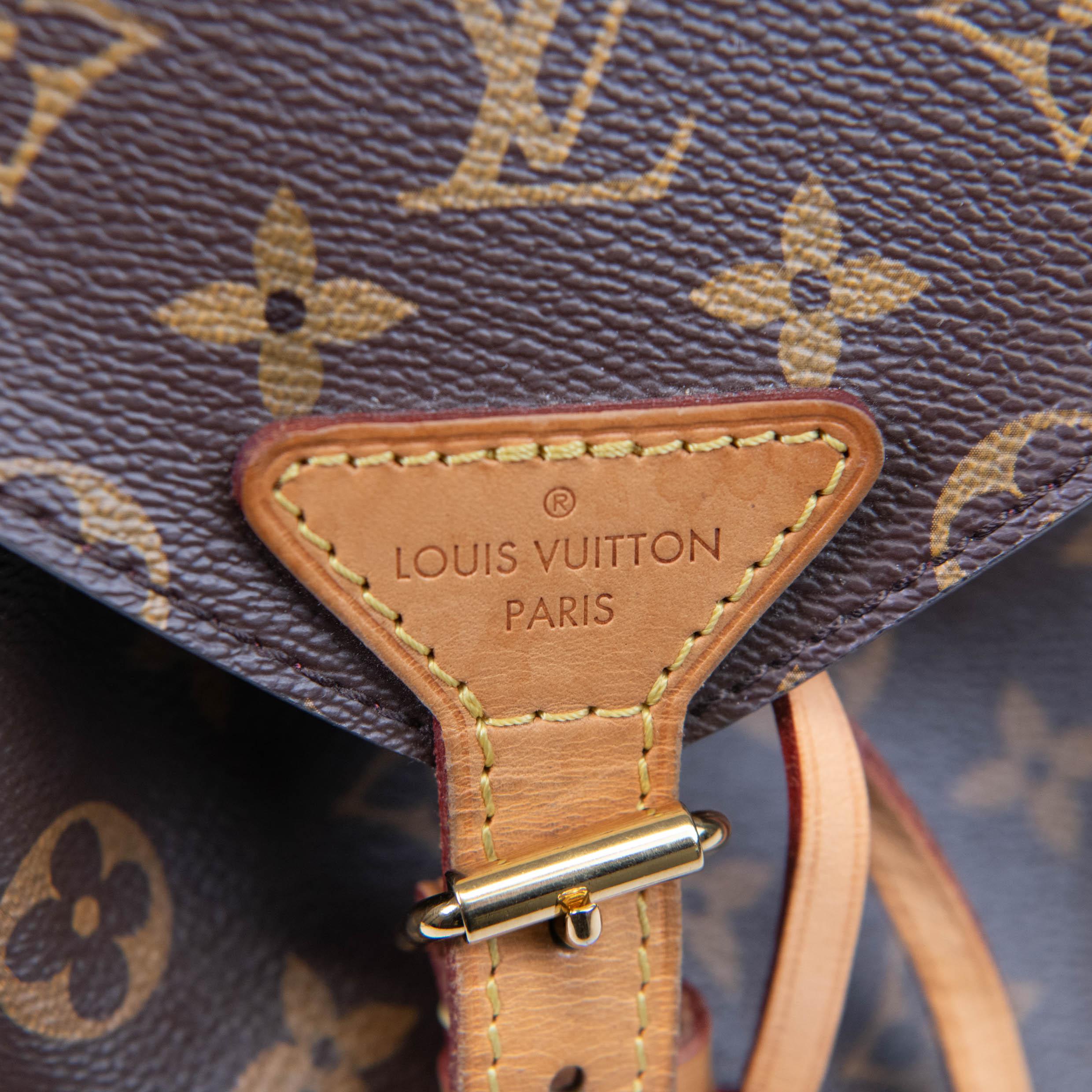 Louis Vuitton Brown Monogram Canvas Montsouris PM Backpack 6