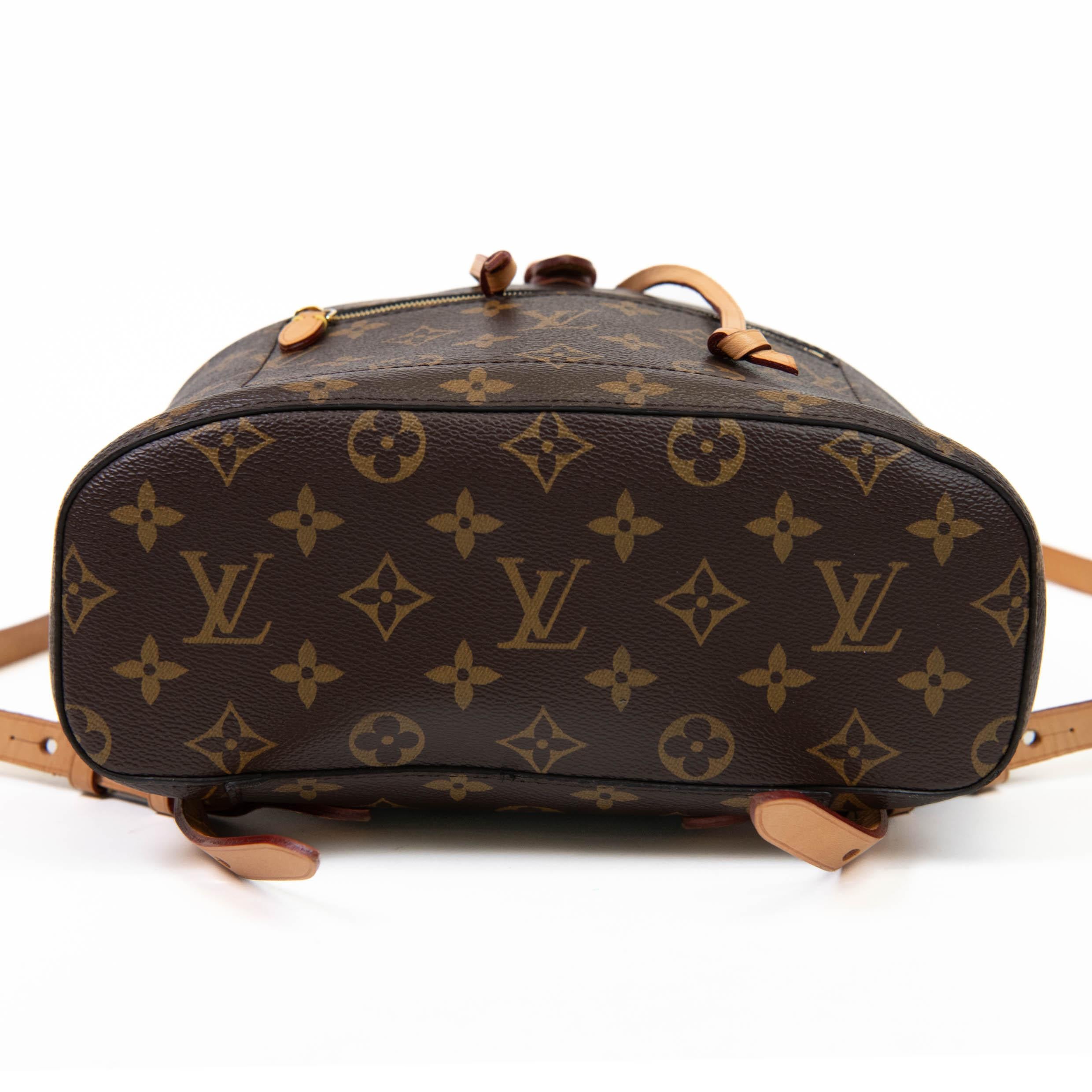 Louis Vuitton Brown Monogram Canvas Montsouris PM Backpack 3