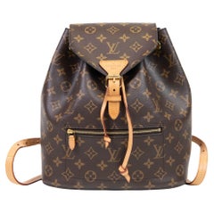 Louis Vuitton Brown Monogram Canvas Montsouris PM Backpack