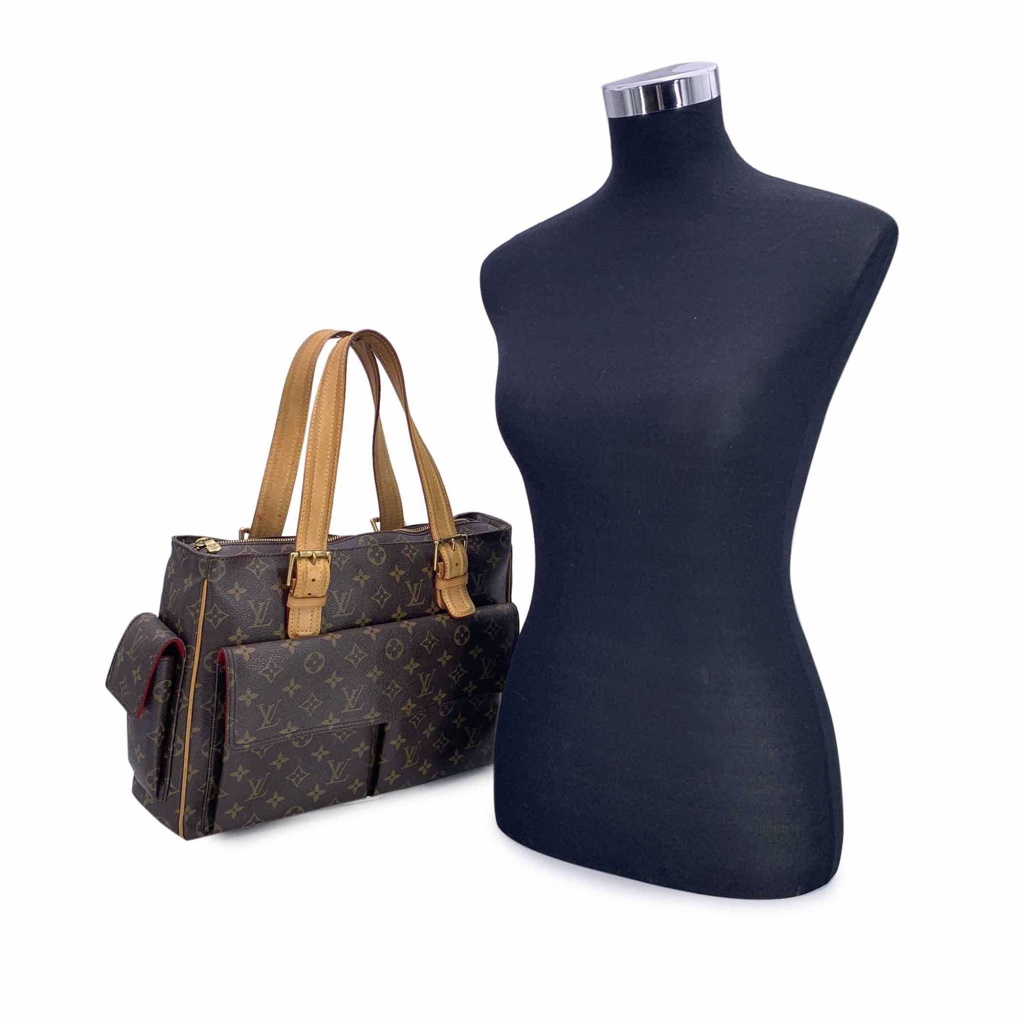 This beautiful Bag will come with a Certificate of Authenticity provided by Entrupy. The certificate will be provided at no further cost Embrace classic sophistication with the Louis Vuitton Monogram Canvas 'Multipli-Cité' Bag, a stunning piece that
