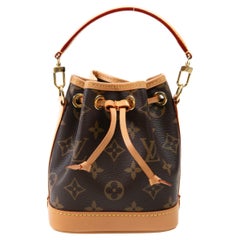 Louis Vuitton  Marron  Monogram Canvas Nano Noe