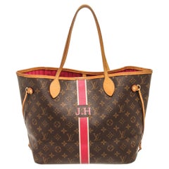 Louis Vuitton Brown Monogram Canvas Neverfull MM Shoulder Bag