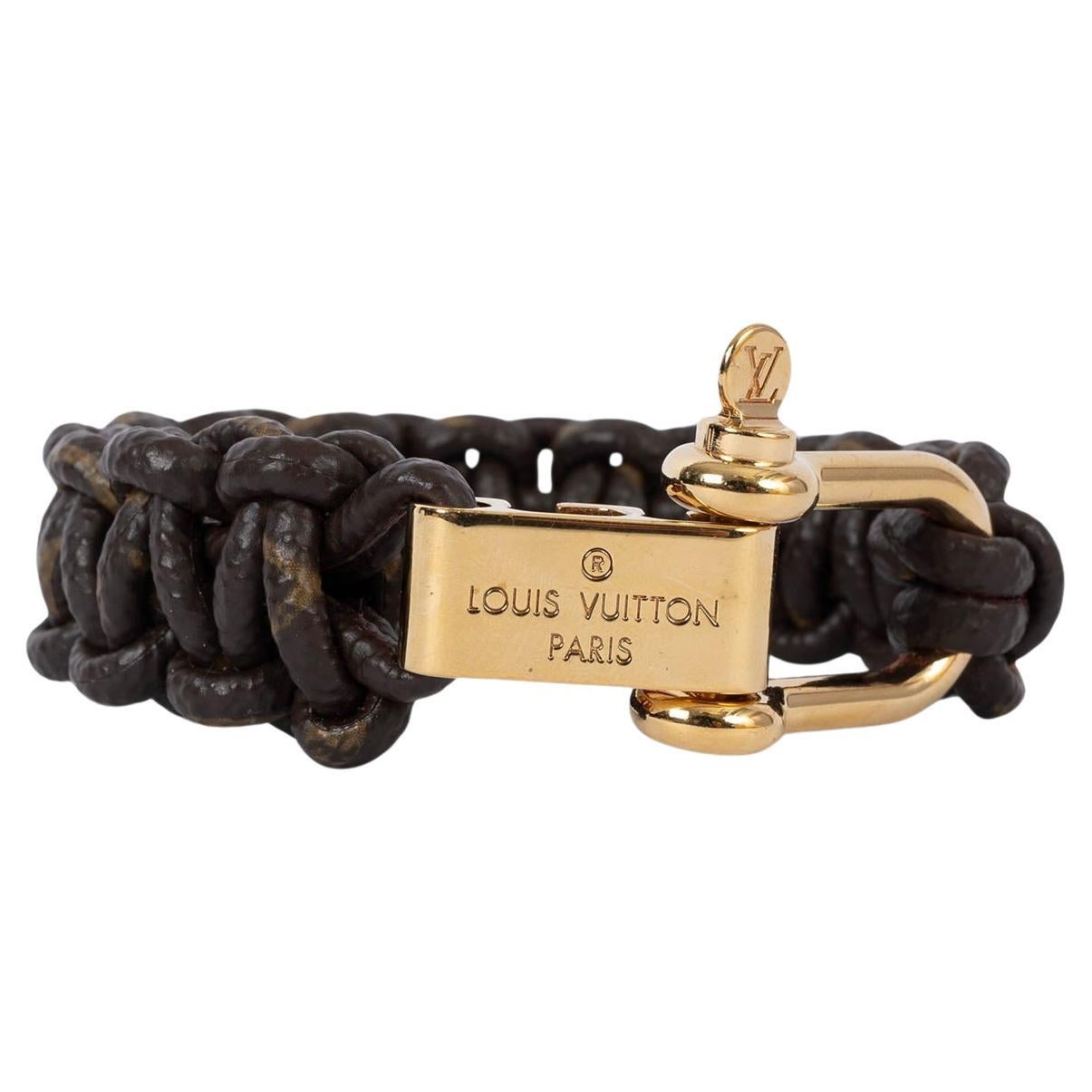 LOUIS VUITTON - Bracelet en toile marron Monogramme OUTDOOR en vente