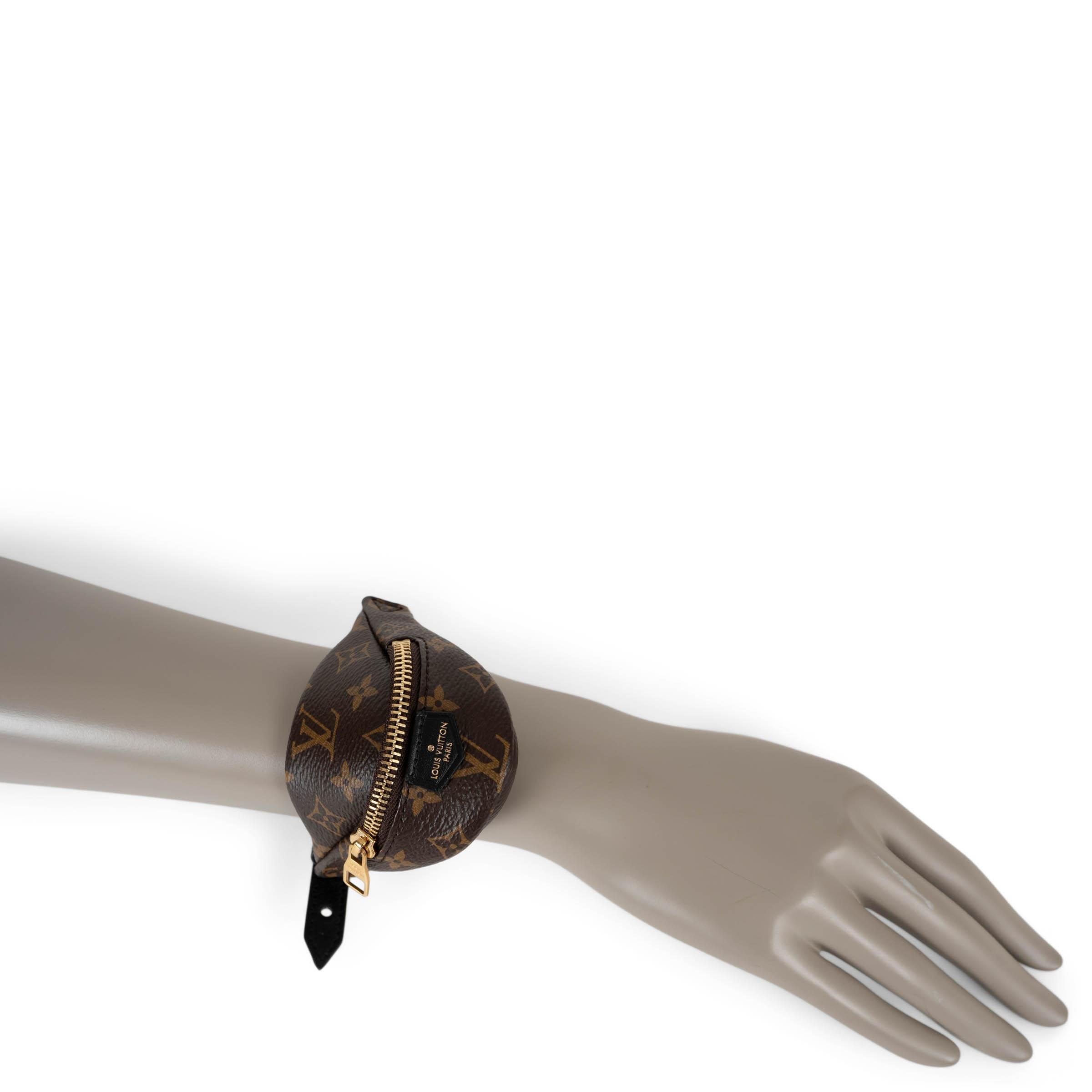 Bracciale LOUIS VUITTON marrone Monogram in tela PARTY BUM BAG in vendita 1