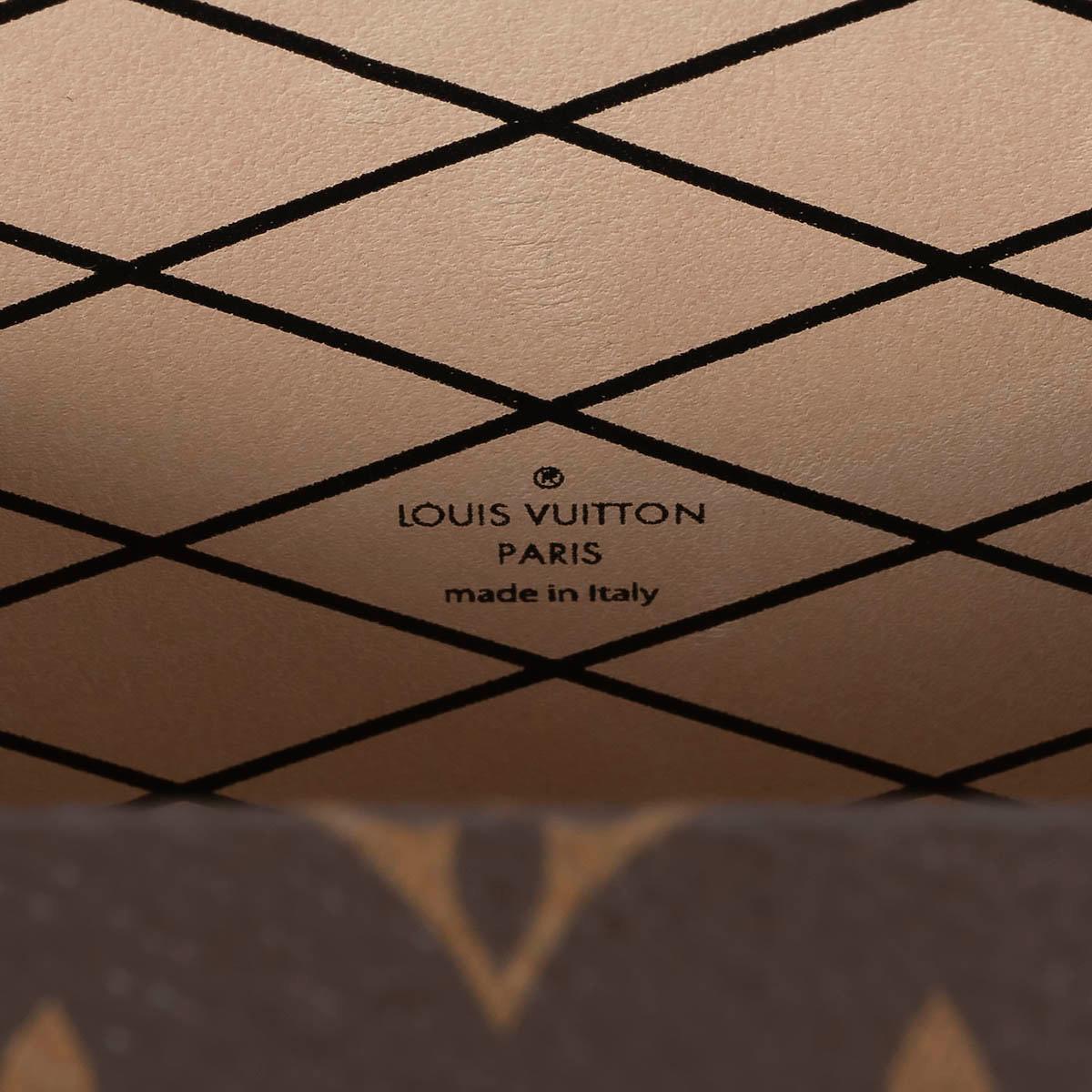 LOUIS VUITTON brown Monogram canvas PETITE MALLE Crossbody Bag For Sale 3