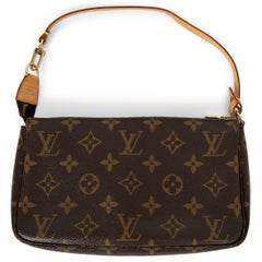 LOUIS VUITTON brown Monogram Canvas POCHETTE ACCESSOIRES Bag