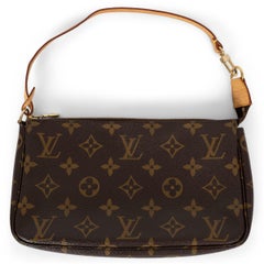 LOUIS VUITTON brown Monogram Canvas POCHETTE ACCESSOIRES Bag