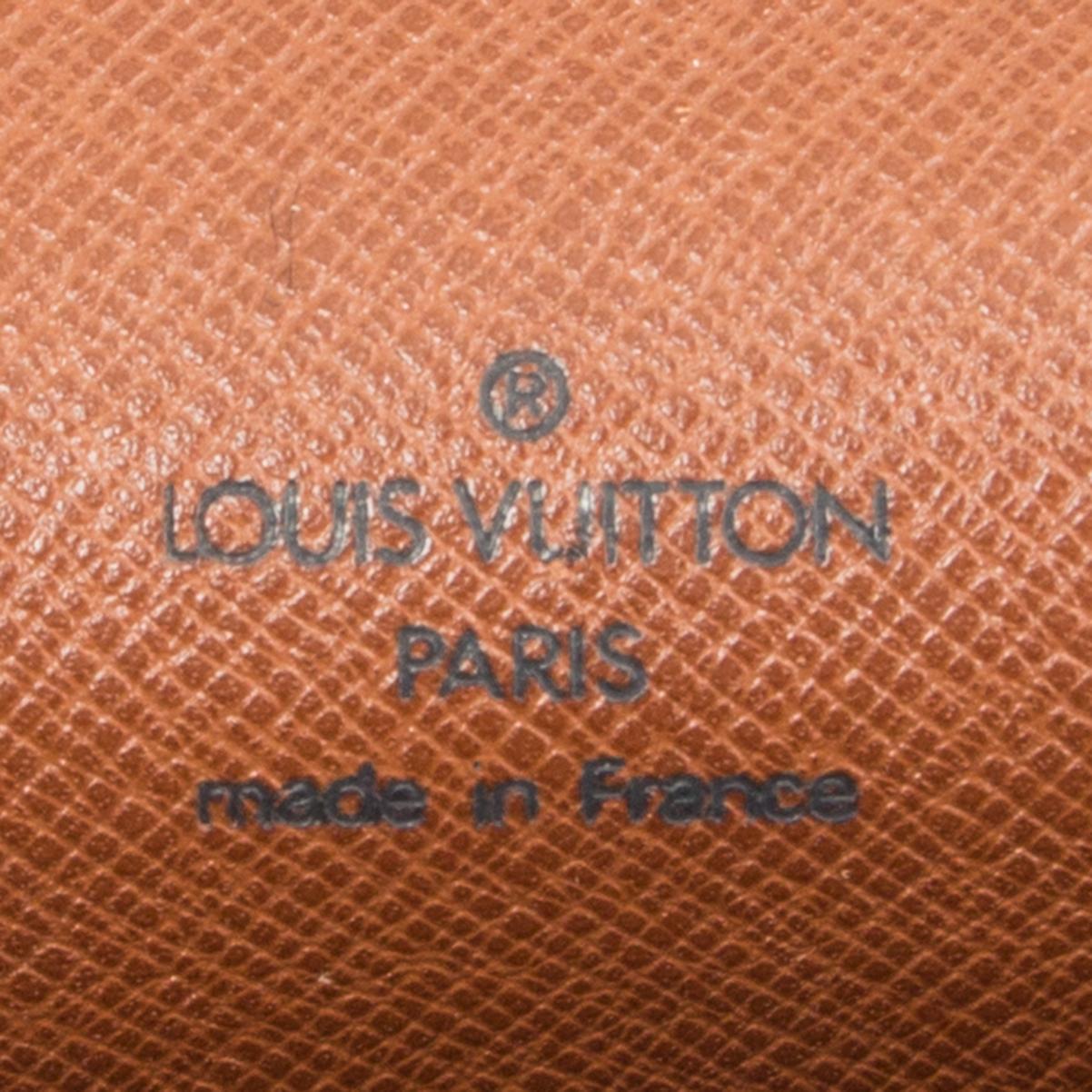 LOUIS VUITTON brown Monogram Canvas POCHETTE ARCHE Belt Bag Hip Pack 3