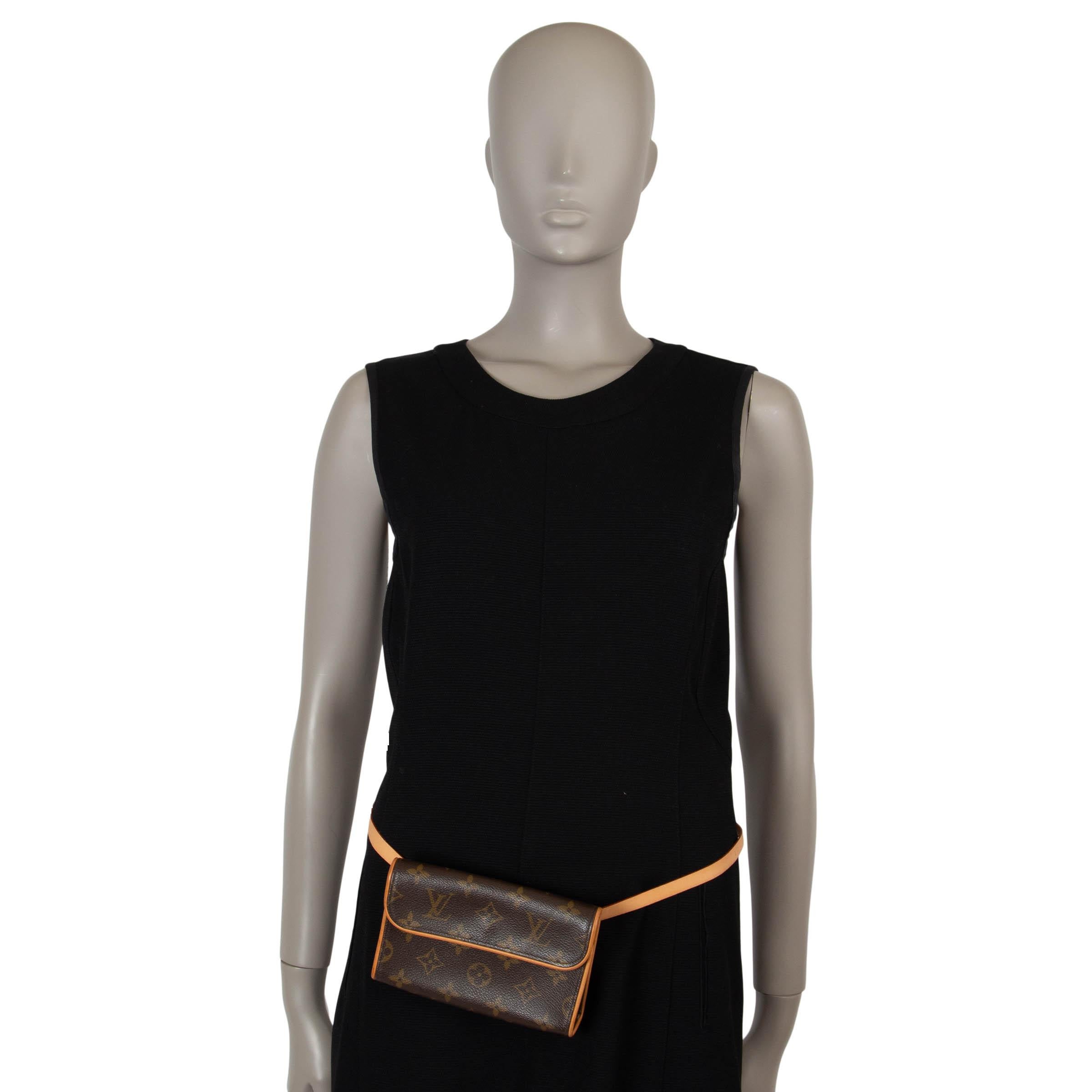 LOUIS VUITTON brown Monogram canvas POCHETTE FLORENTINE Belt Bag 4
