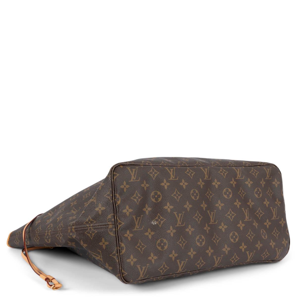  LOUIS VUITTON Brown Monogramme toile PORTO CERVO NEVERFULL GM Shopper Bag Pour femmes 