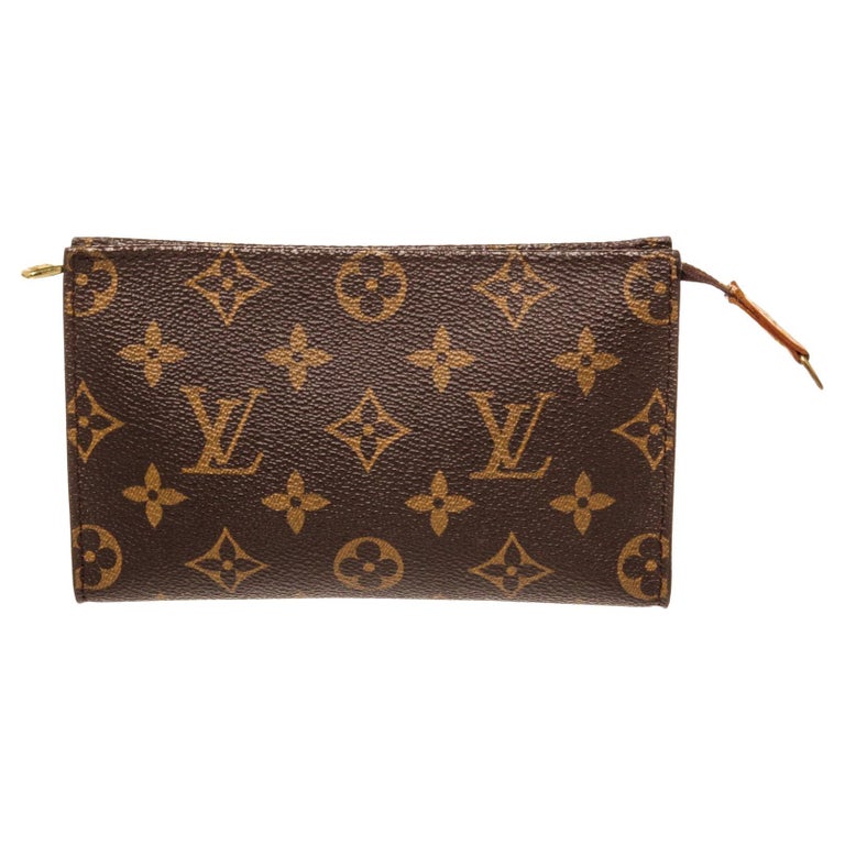Louis Vuitton Brown Monogram Canvas Pouch Bag with damier canvas For ...