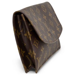 LOUIS VUITTON brown  Monogram Canvas RABAT 20 Clutch Bag