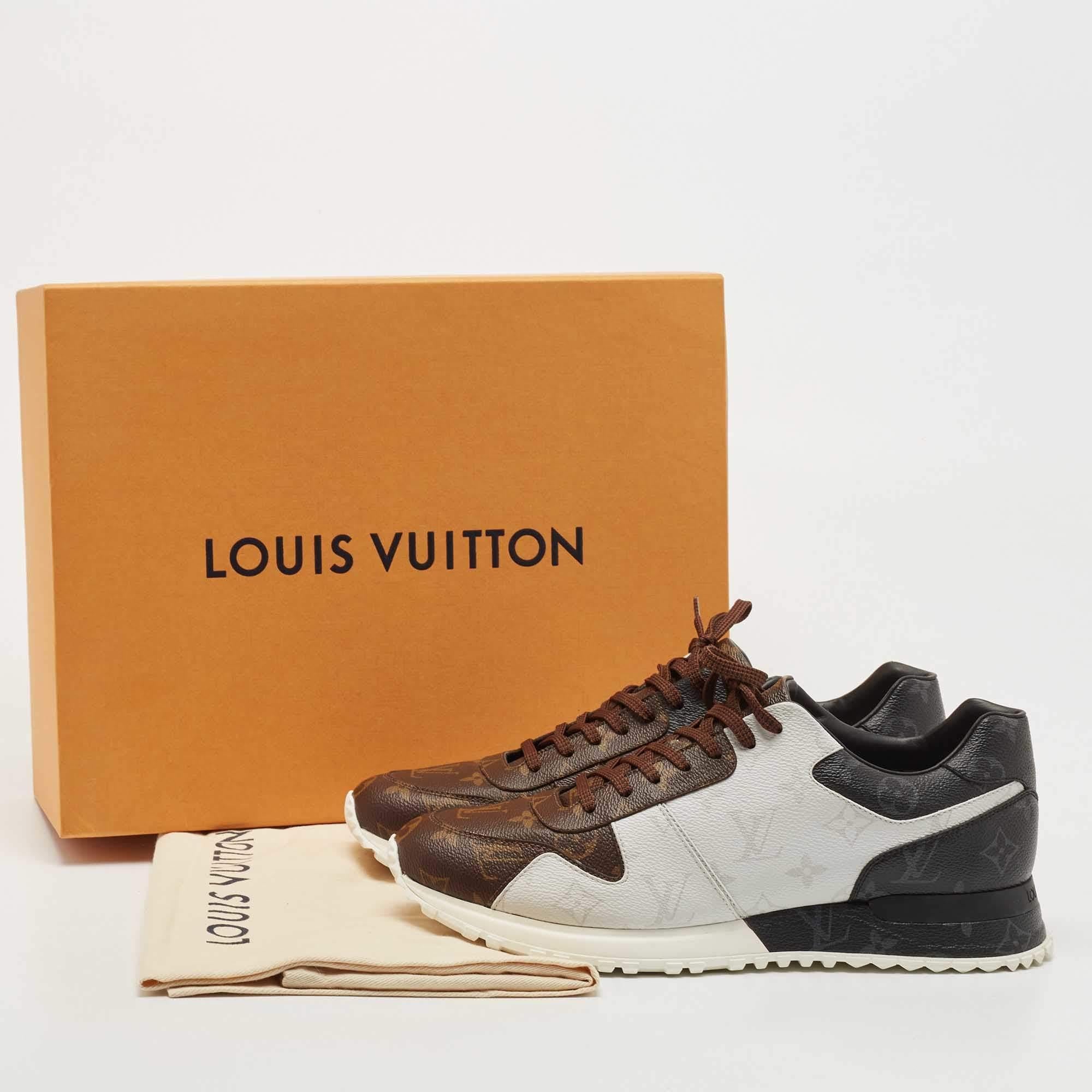 Louis Vuitton Brown Monogram Canvas Runaway Sneakers Size 42.5 2