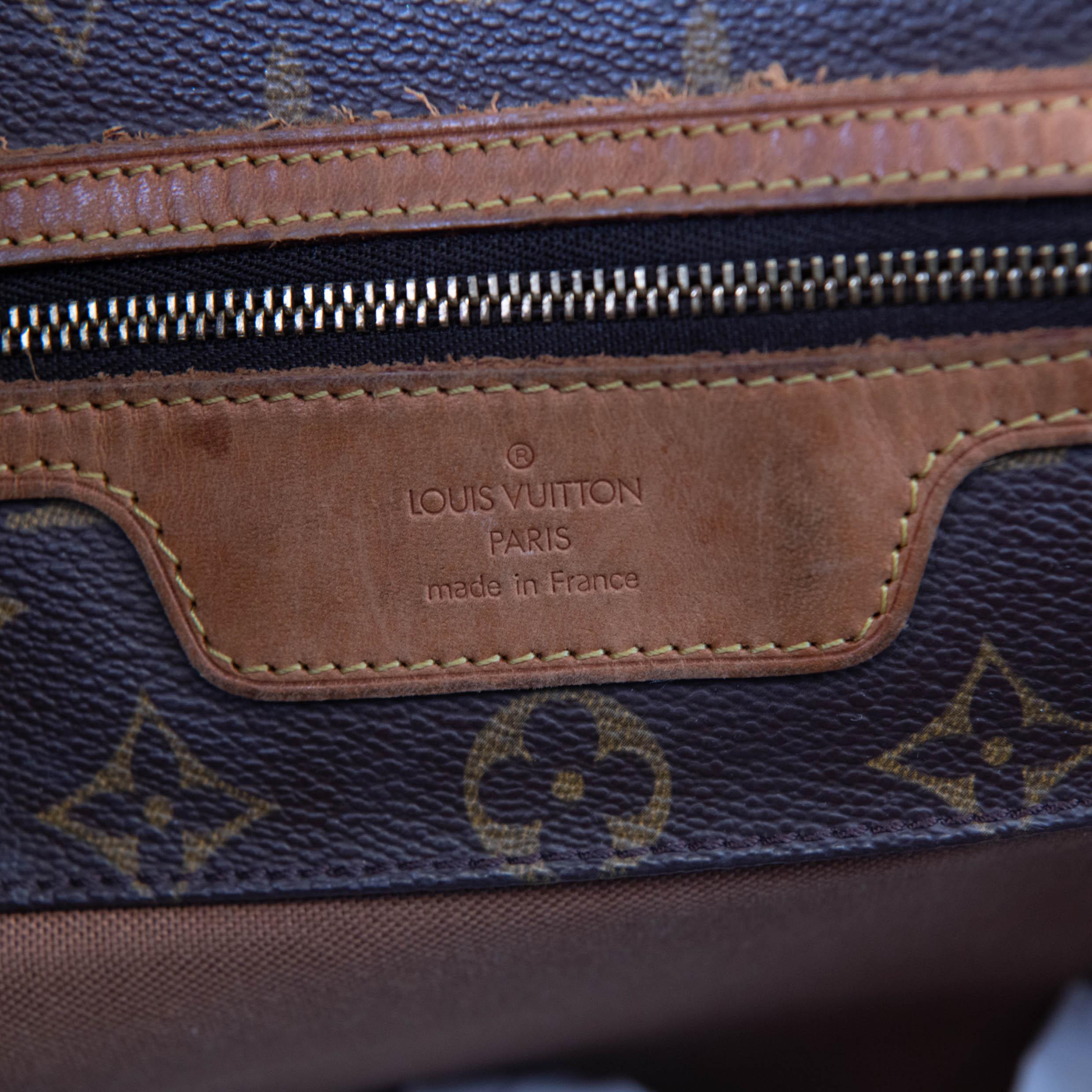 Louis Vuitton Brown Monogram Canvas Sac Shopping Tote 3