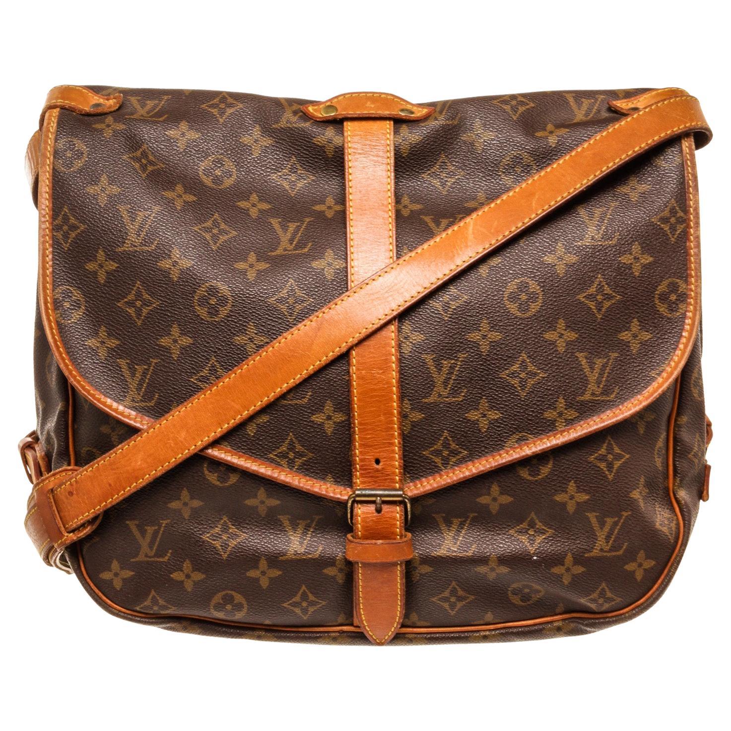 Louis Vuitton Messenger Bag Limited Edition Titanium Monogram Canvas PM