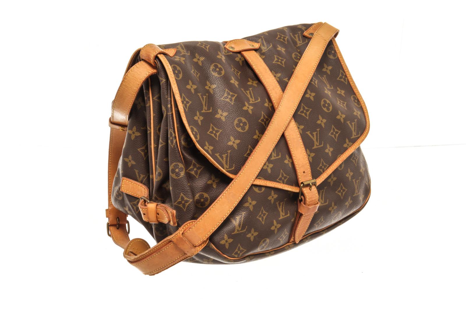 GG PADLOCK LARGE 35 SHOULDER BAG BEIGE CANVAS AND WHITE CALFSKIN