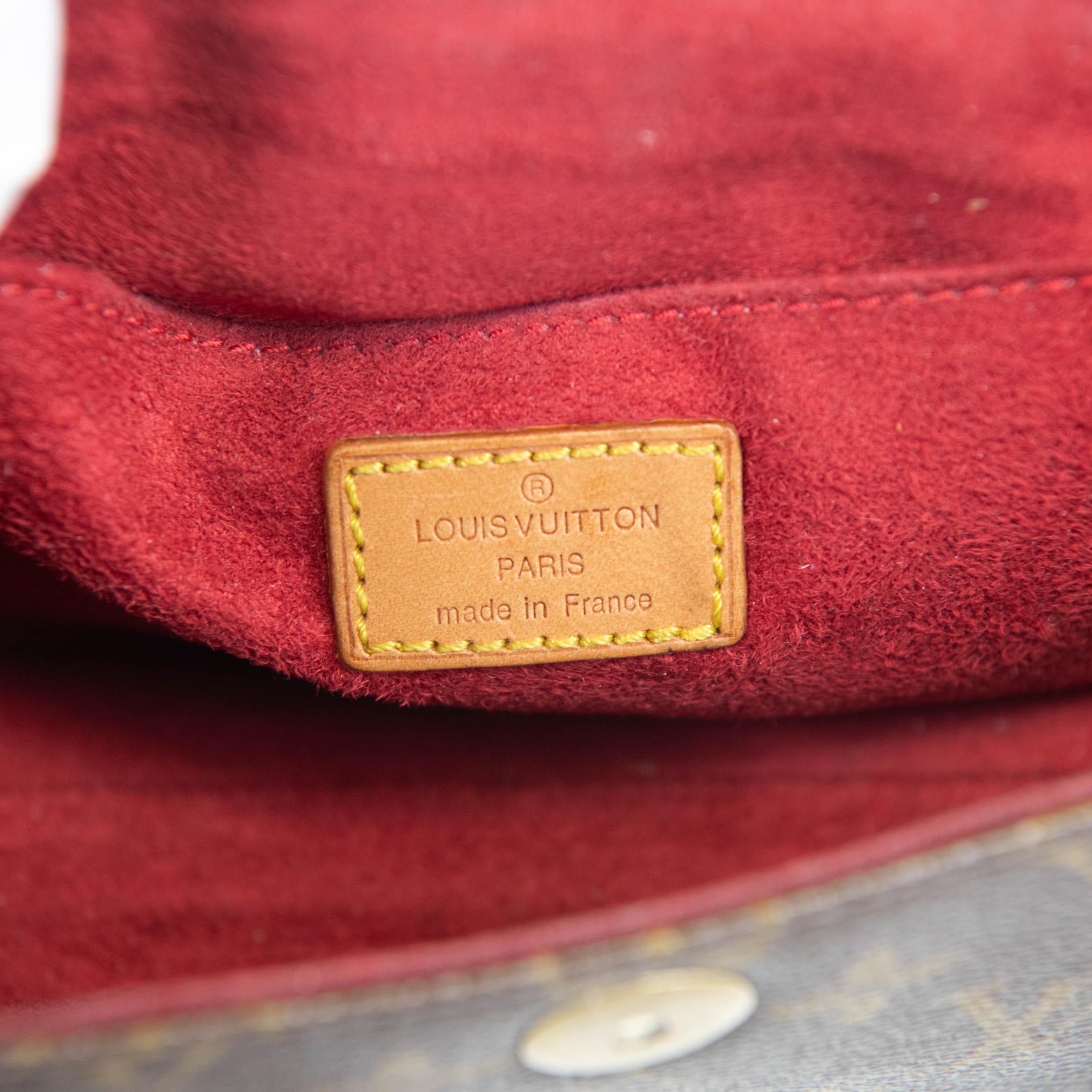 Louis Vuitton Brown Monogram Canvas Sonatine Tote Bag 5