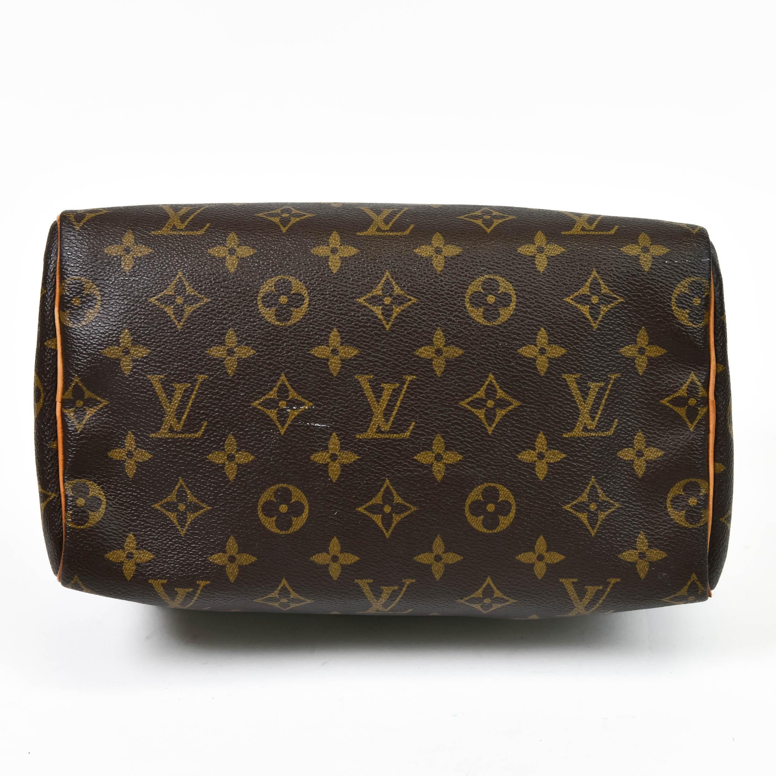 Louis Vuitton Brown Monogram Canvas Speedy 25 Tote 5