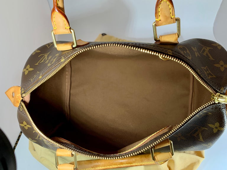 Louis Vuitton Monogram Totem Speedy 30 - Brown Handle Bags, Handbags -  LOU676016