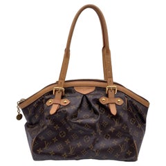 Louis Vuitton Brown Monogramm Canvas Tivoli GM Satchel Tasche