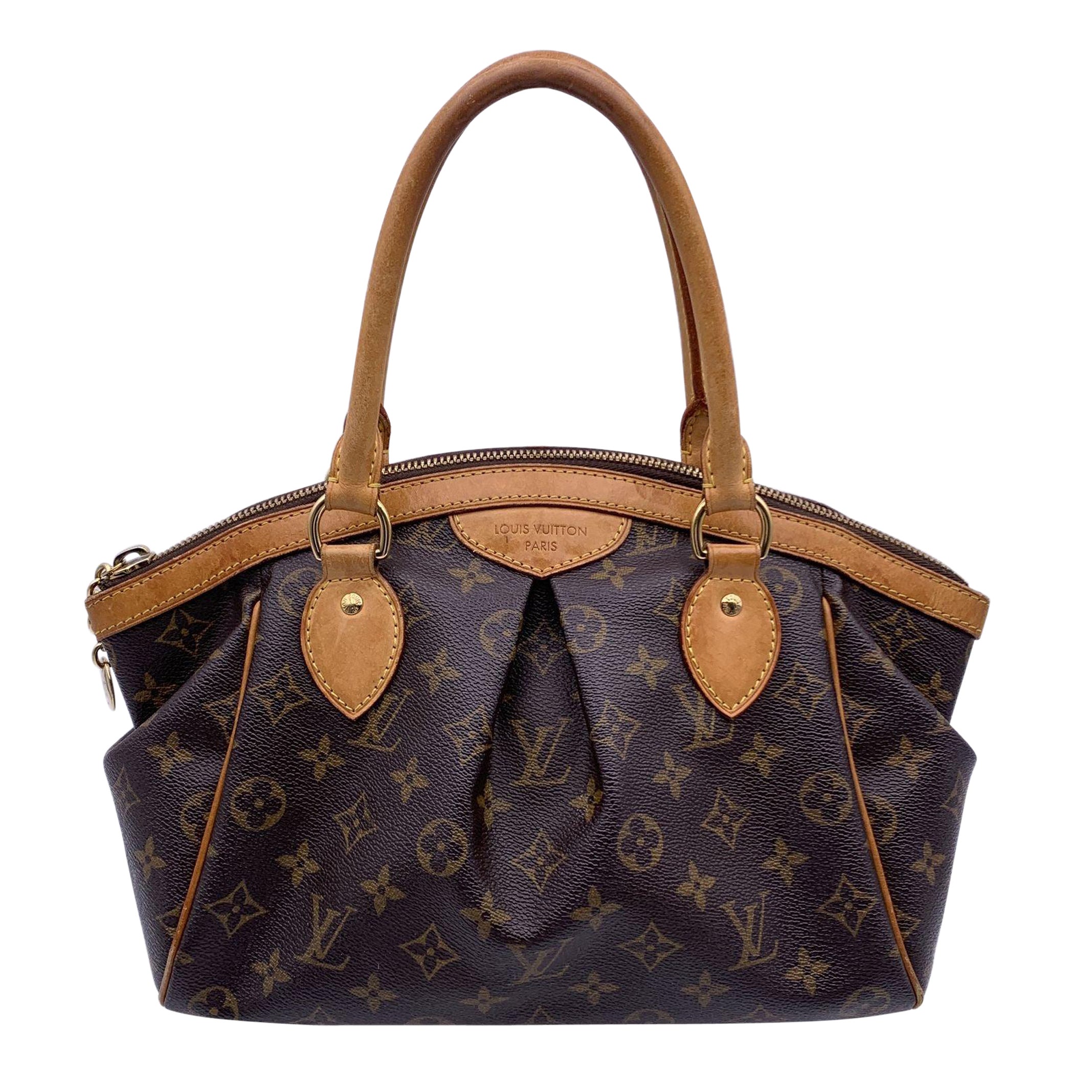 Louis Vuitton Brown Monogram Canvas Tivoli PM Satchel Bag
