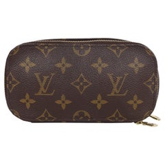 Louis Vuitton Brown Monogram Canvas Trousse Cosmetic Bag