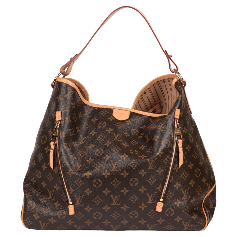 LOUIS VUITTON Brown Monogram Canvas and Vachetta Leather Delightful GM at  1stDibs