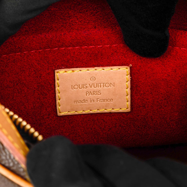 NEW LOUIS VUITTON CROISSANT PM HANDBAG MONOGRAM CANVAS HAND BAG PURSE Brown  Cloth ref.976493 - Joli Closet