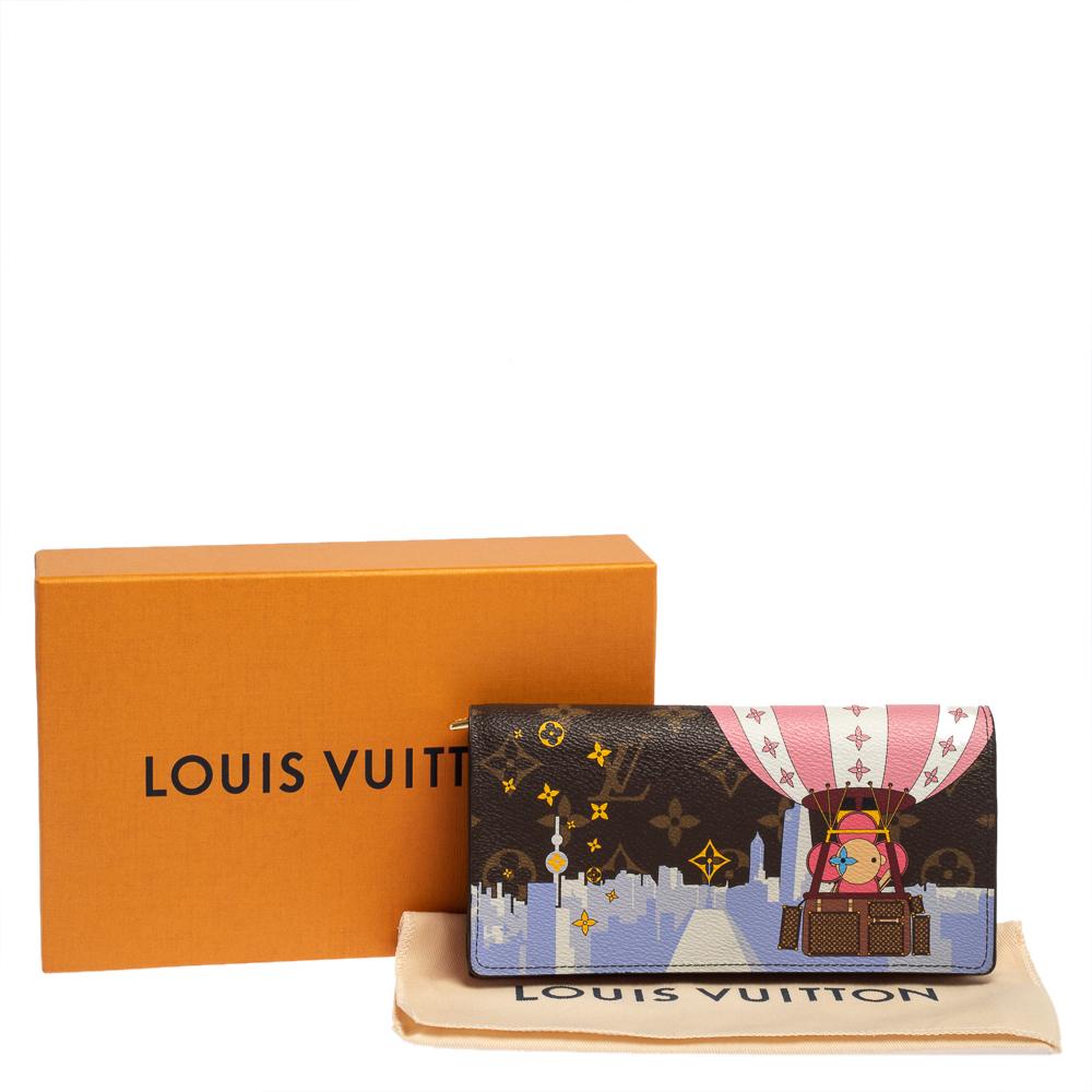 Louis Vuitton Brown Monogram Canvas Vivienne Shanghai Sarah Wallet 6