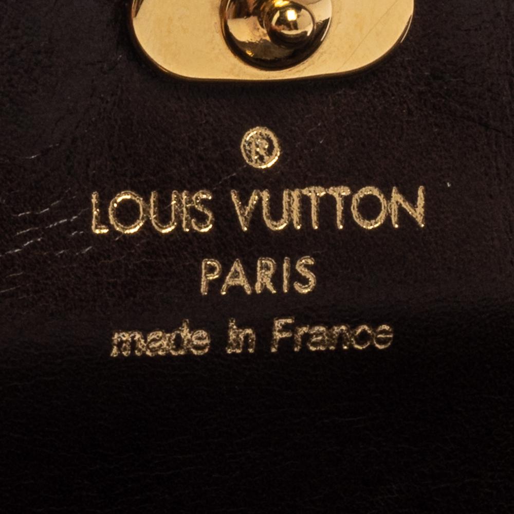 Louis Vuitton Brown Monogram Charms Limited Edition Porte Monnaie Wallet 1