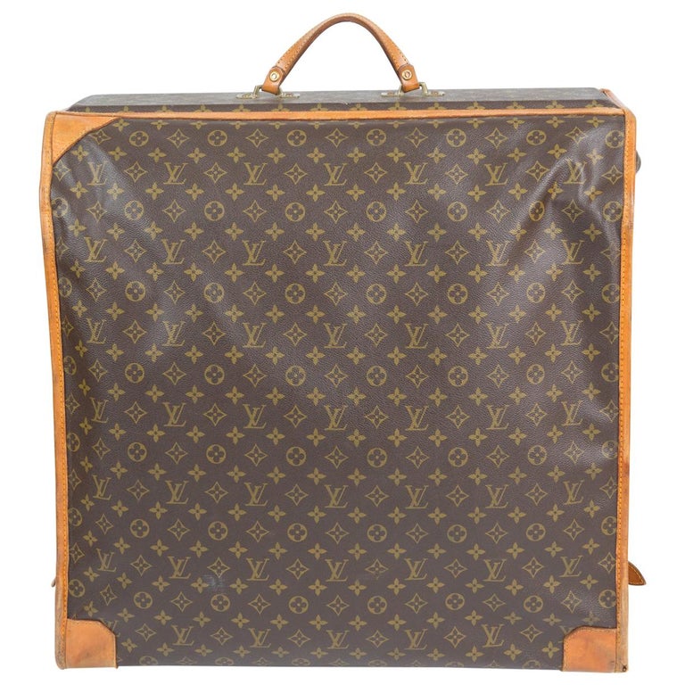 Louis Vuitton Brown Monogram Clothes Hangers Luggage For Sale at