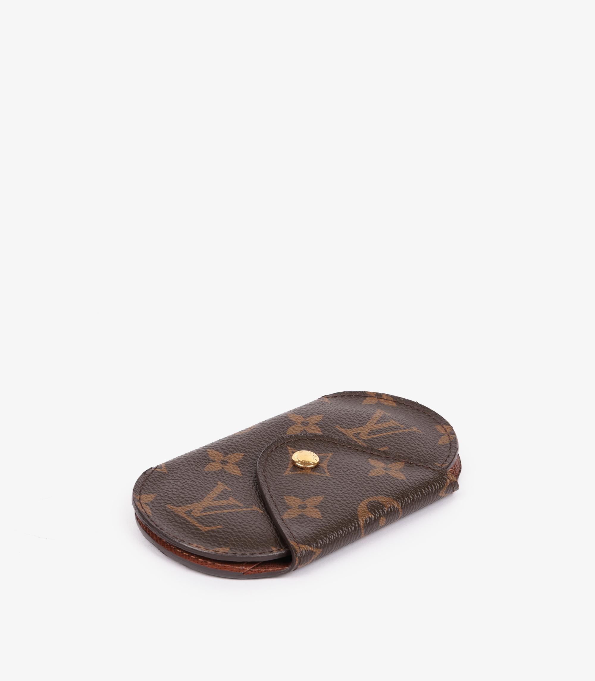 Grigio Louis Vuitton Custodia a 6 chiavi in tela Monogram Marrone in vendita