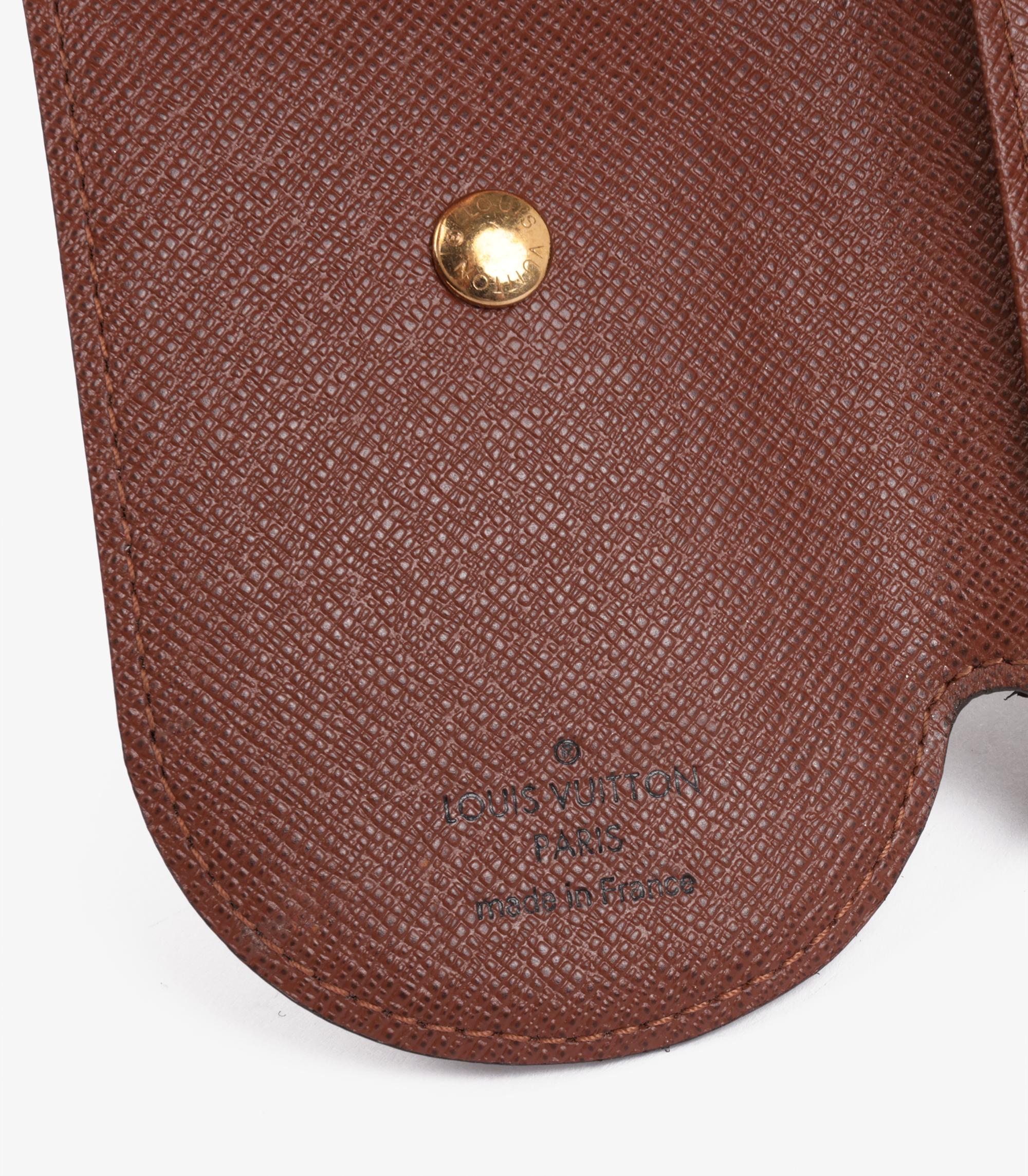 Louis Vuitton Custodia a 6 chiavi in tela Monogram Marrone in vendita 1