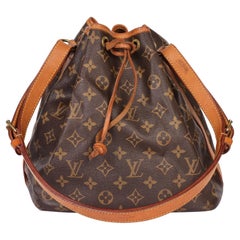 Vintage Louis Vuitton Monogram Petit Noe Drawstring