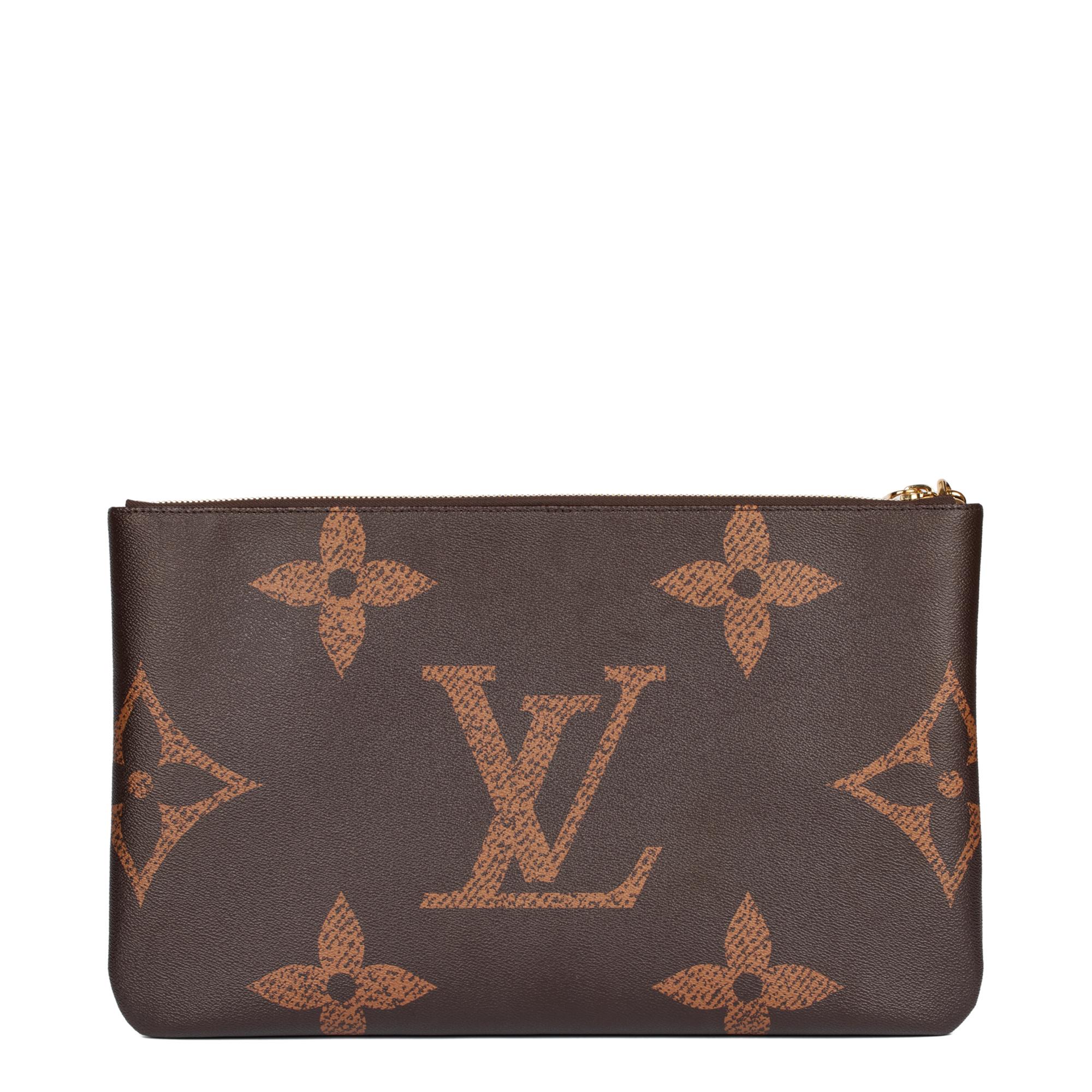 louis vuitton monogram pochette cles xl