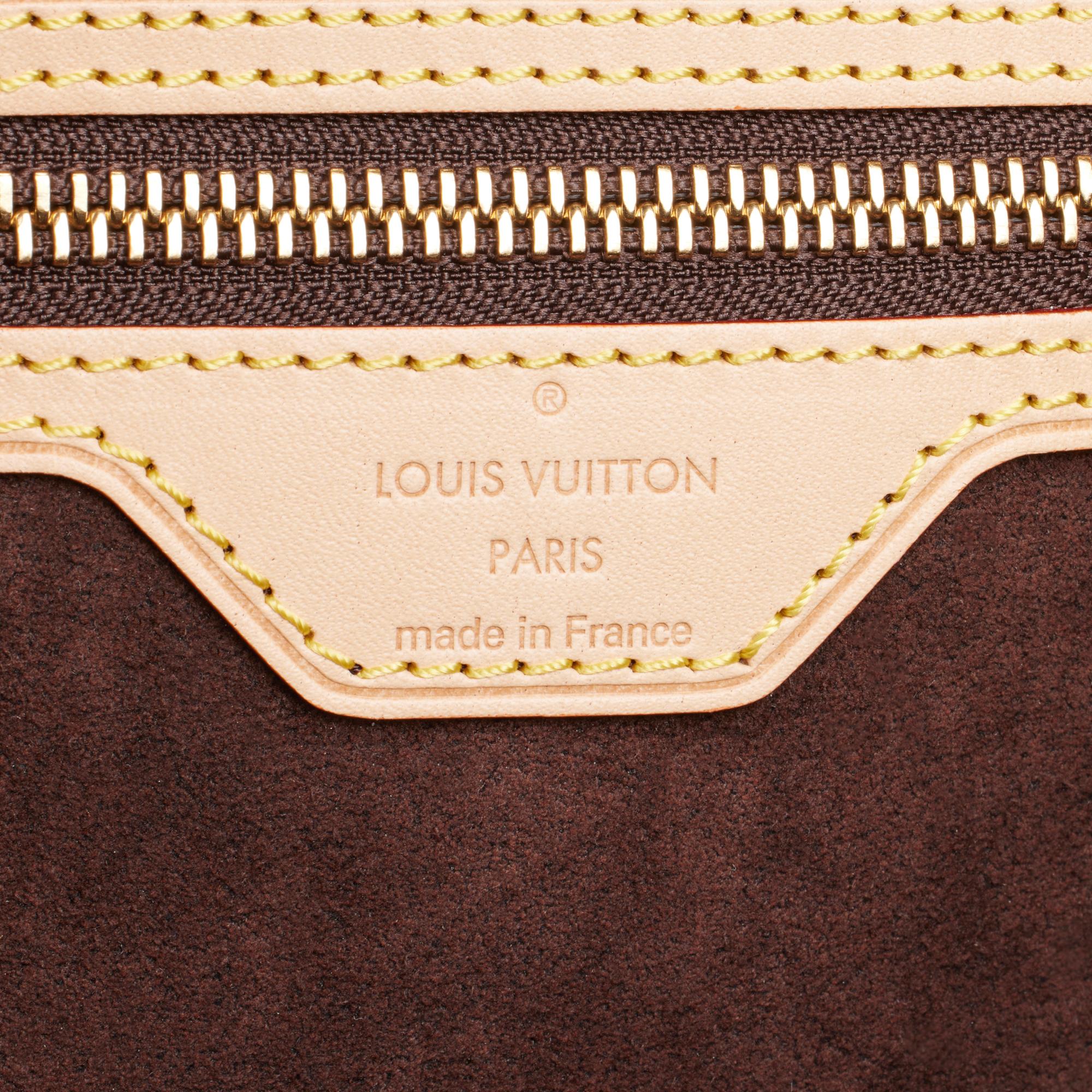 LOUIS VUITTON Brown Monogram Coated Canvas Pochette Clés XL 2