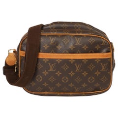 Louis Vuitton Brown Monogram Coated Canvas Reporter PM