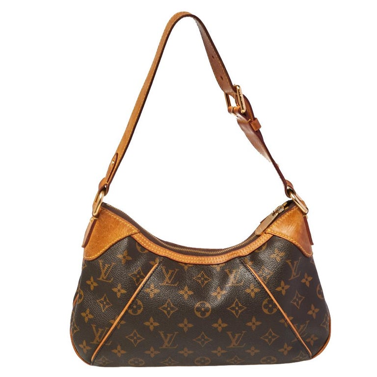 tabe Literacy tang Louis Vuitton Brown Monogram Coated Canvas Thames PM at 1stDibs