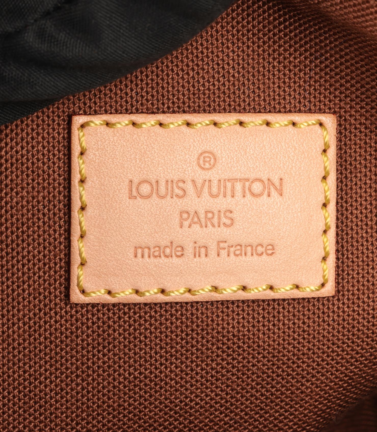 Louis Vuitton Brown Monogram Coated Canvas & Vachetta Leather Bosphore Pochette 7