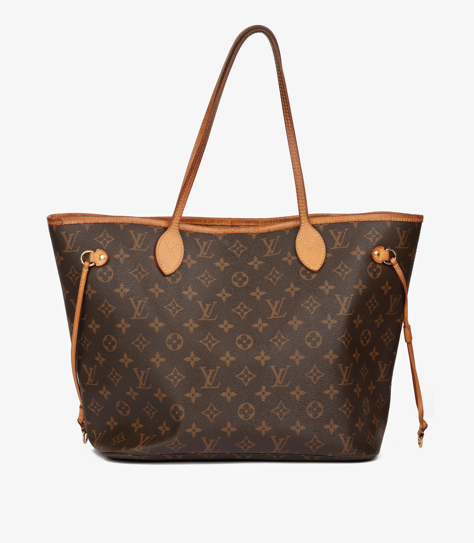 Louis Vuitton Brown Monogram Coated Canvas & Vachetta Leather Neverfull MM

Brand- Louis Vuitton
Model- Neverfull MM
Product Type- Shoulder, Tote
Serial Number- SD0172
Age- Circa 2012
Colour- Brown
Hardware- Golden Brass
Material(s)- Coated Canvas,