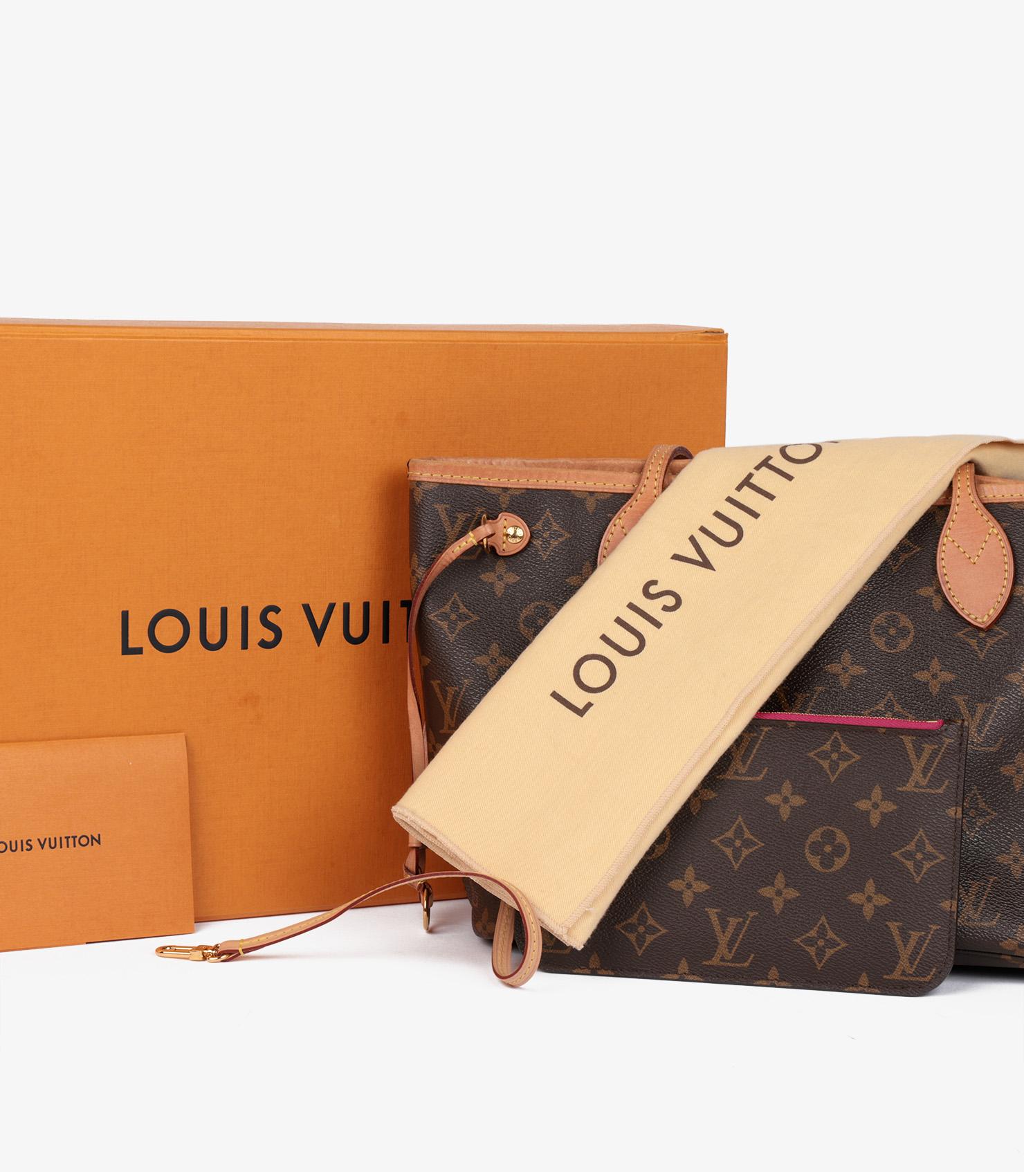 Louis Vuitton Brown Monogram Coates Canvas & Vachetta Leather Neverfull PM en vente 6