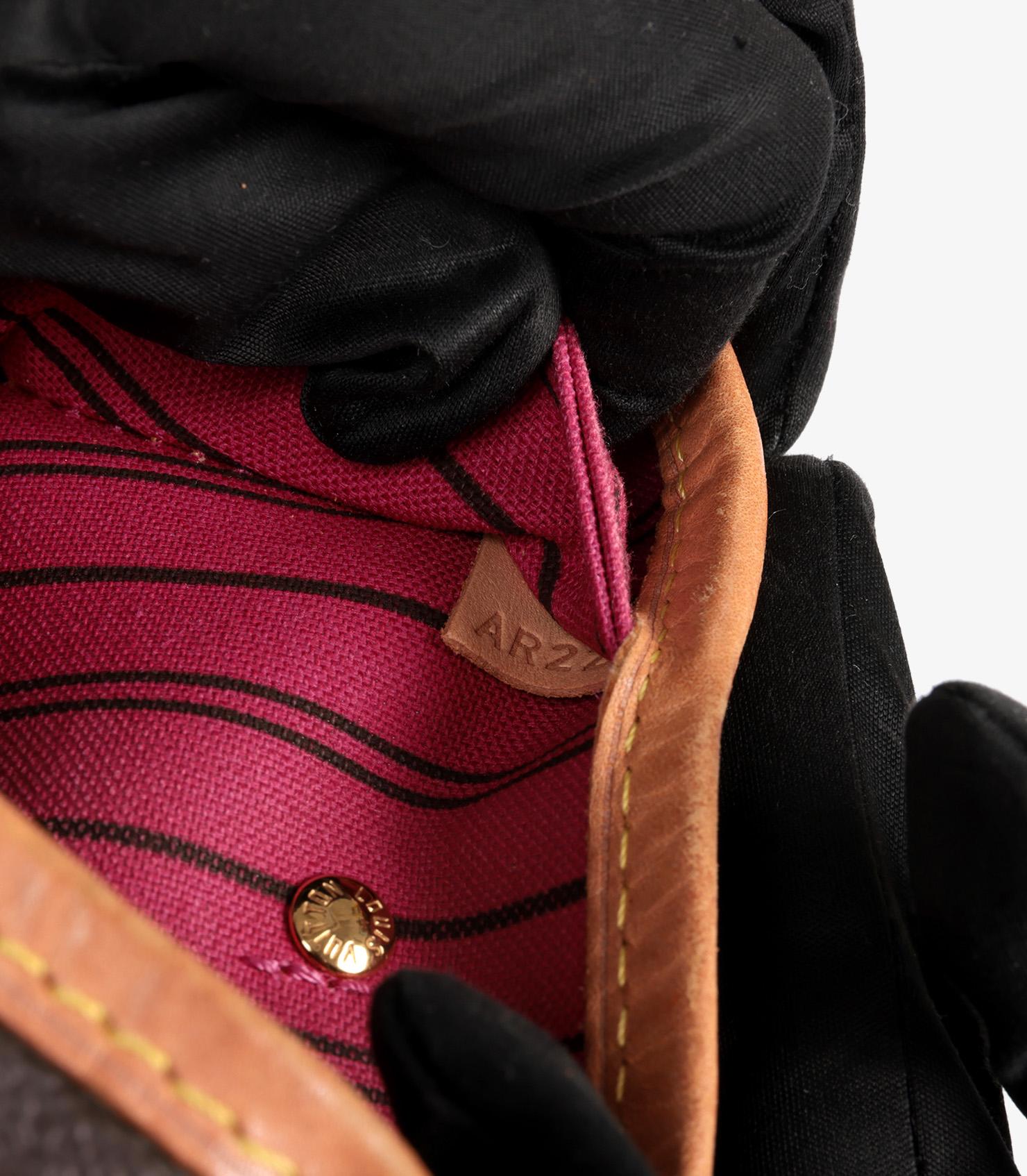 Louis Vuitton Brown Monogram Coates Canvas & Vachetta Leather Neverfull PM en vente 4