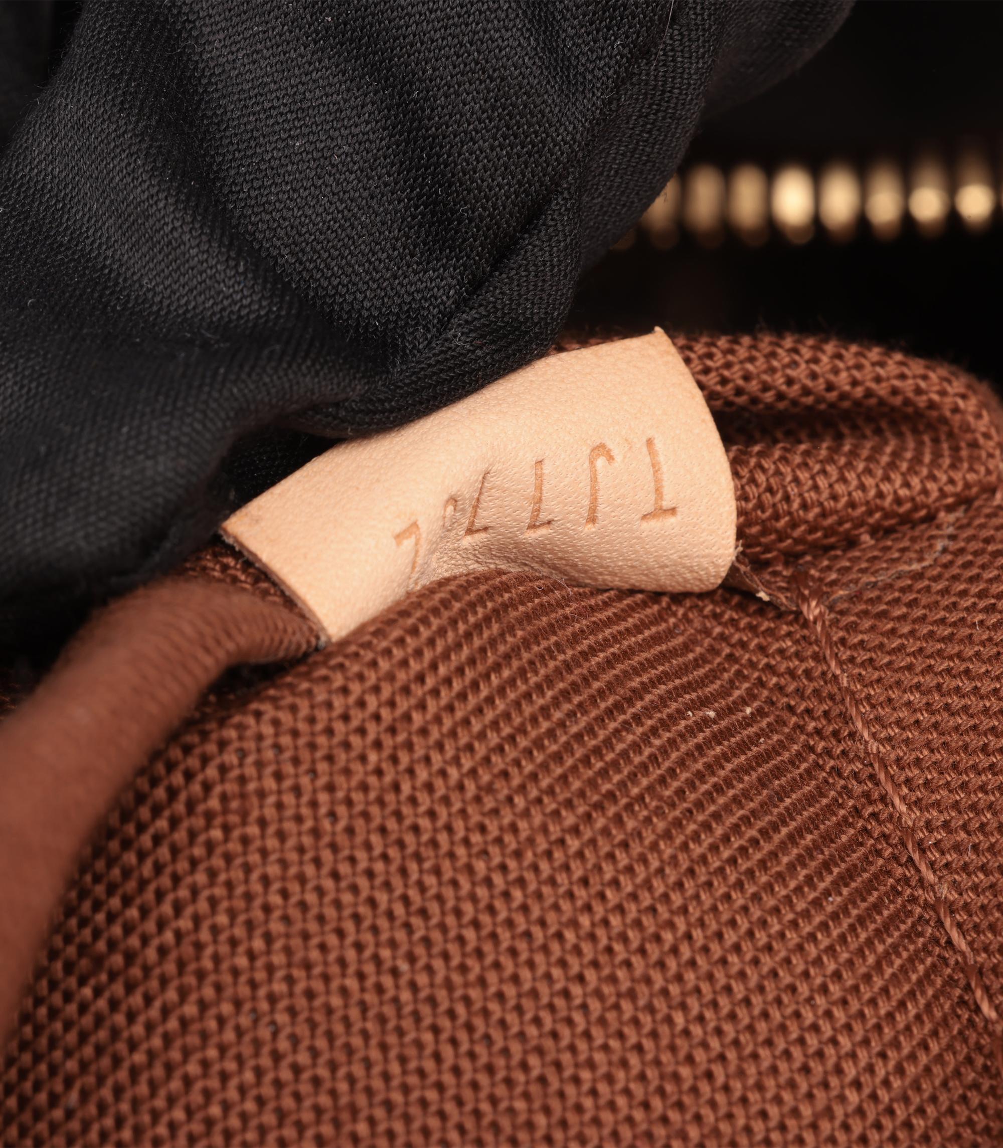 Louis Vuitton Brown Monogram Coated Canvas & Vachetta Leather Sully MM 8